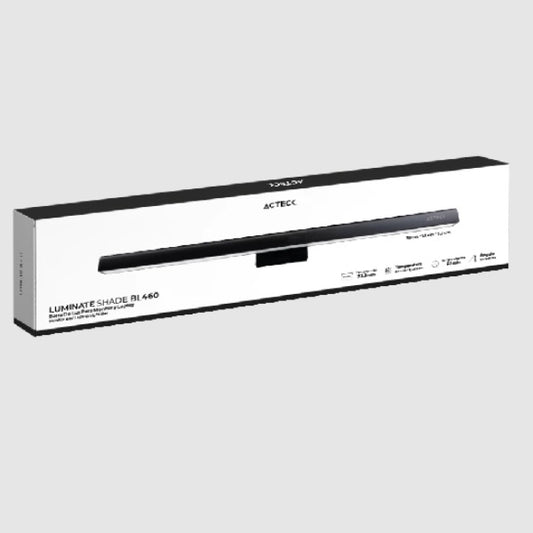 Barra de Luz Acteck Para Laptop Luminate Shade BL460 Ultra Delgado Iluminación e Intensidad Ajustable