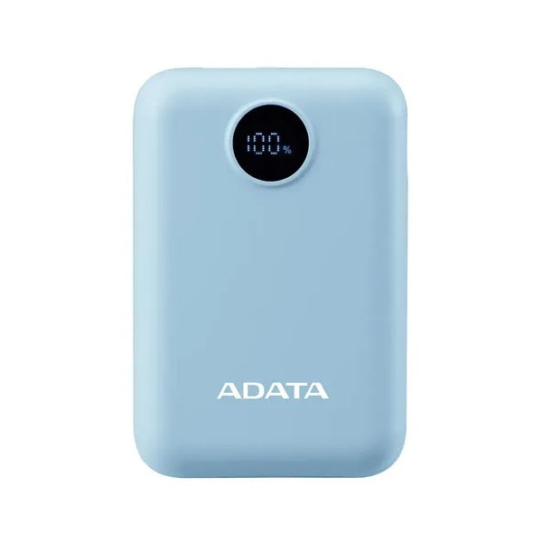 Cargador ADATA Power Bank 10000mAh azul claro PC10022-12LB