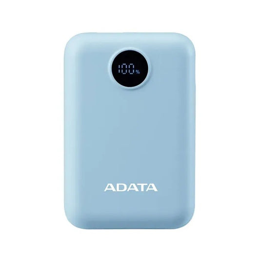 Cargador ADATA Power Bank 10000mAh azul claro PC10022-12LB