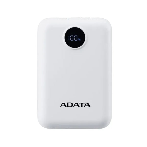 Cargador ADATA Power Bank 10000mAh blanco PC10022-12WH