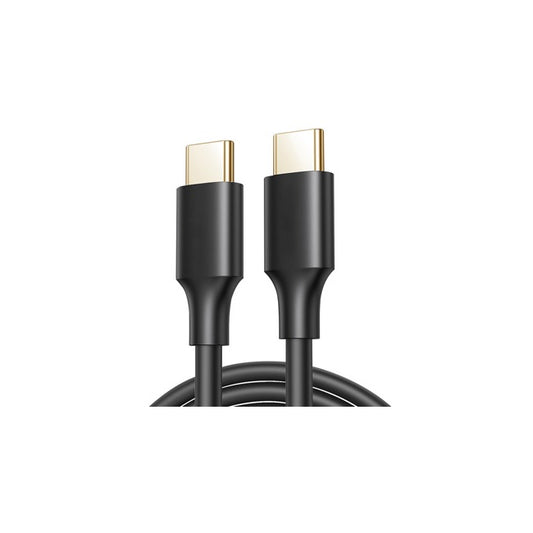 Cable Brobotix USB tipo C versión 3.2 gen 2 de 1m trasmision de video 4K 60HZ 6006054 color Negro