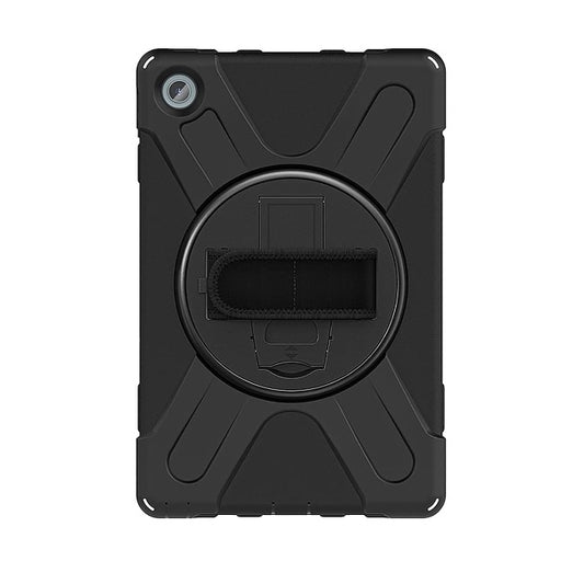 Funda Brobotix de uso rudo y giro 360 para Galaxy A9+11 pulg compatible con X210/X215/X218 modelo 6006580 color Negro