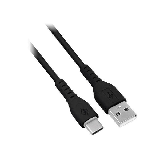 Cable Brobotix carga rapida USB V3.0 tipo c de 1m color Negro