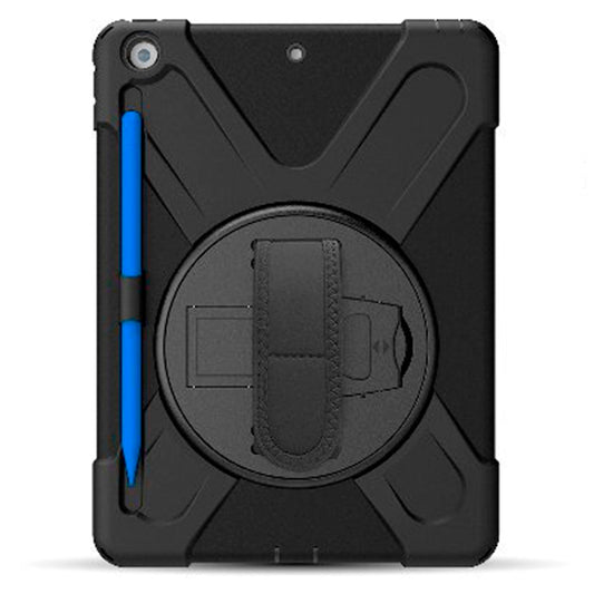 Funda protector Brobotix de uso rudo con correo y giro de 360 para IPAD 10.2 8V generacion