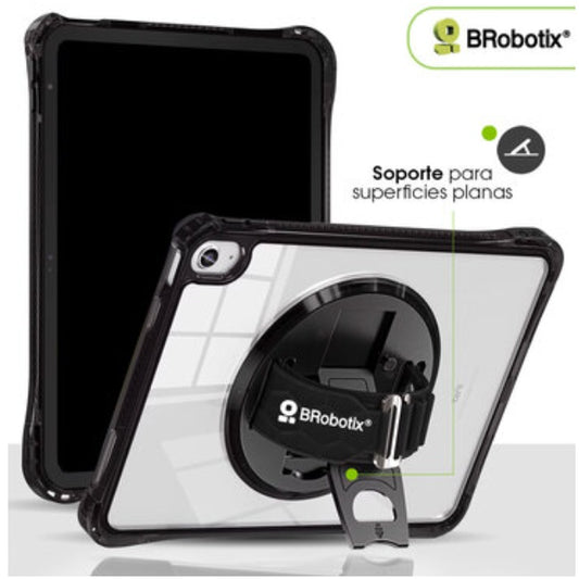 Funda Brobotix uso Glass giro 360º para Ipad A16 11 2025 11generacion 406122 color Negro