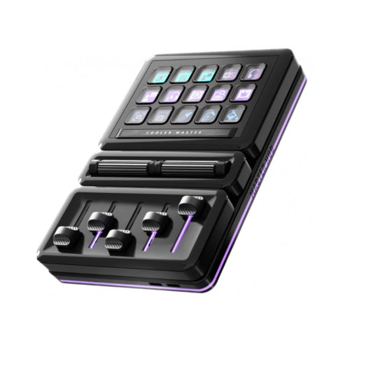 Stream Kit Cooler Master StreamHub Negro 4xUSB 3.0 Dimensiones 120x80x30mm Compatible con Windows y macOS MHSK13AA00