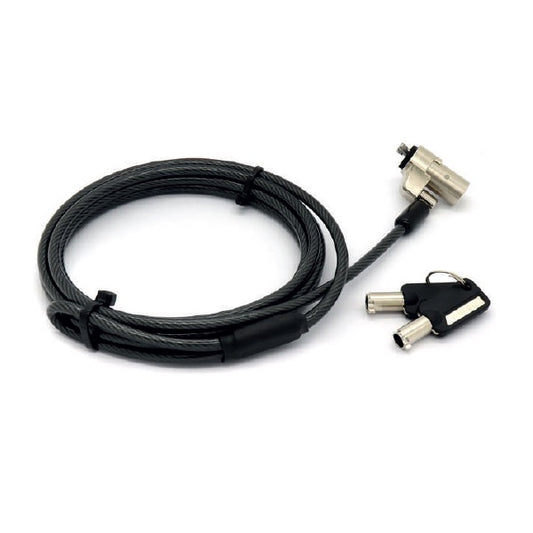 Candado Para Laptop Brobotix 1.80 Mts Wedge Llave modelo 764465 color Negro