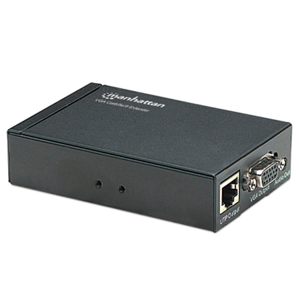 Extensor de video Manhattan VGA CAT5/5e/6 video y audio hasta 300m