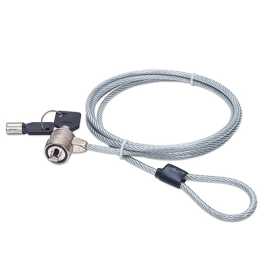 Candado Manhattan para Laptop con llave 1.4 metros color Gris