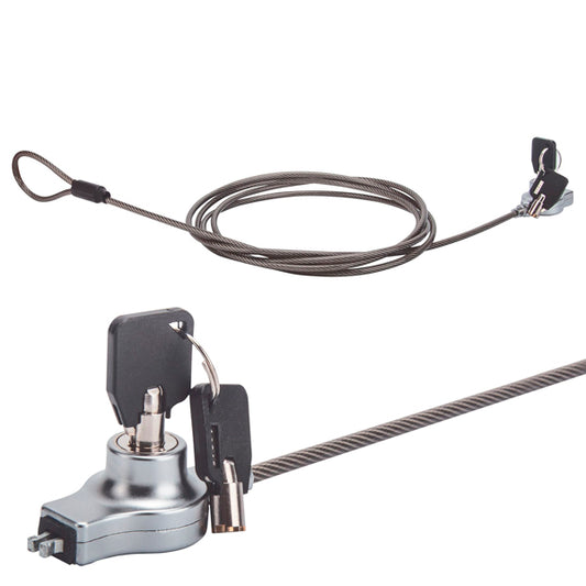 CANDADO PARA LAPTOP MANHATTAN LLAVE 2M NEGRO WEDGE N17