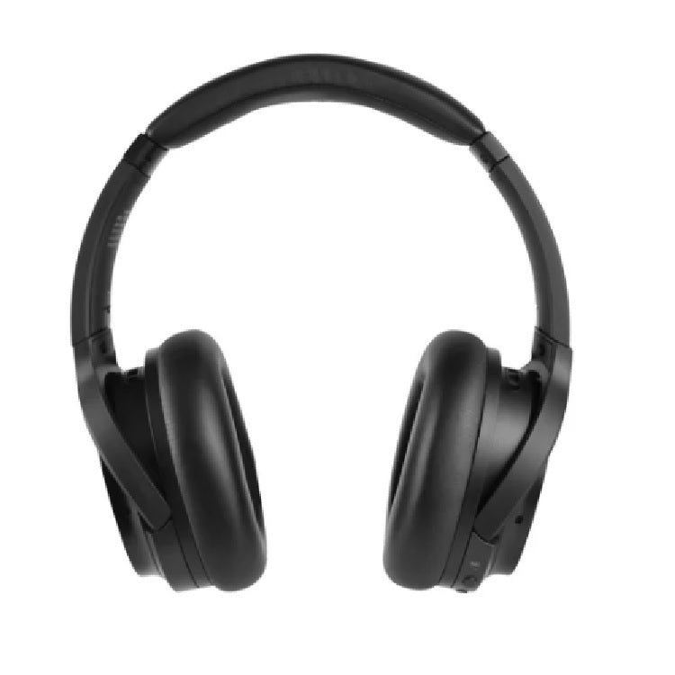 Audifono diadema Perfect Choice BT 5 microfonos cancelacion de ruido activa 40hrs ANC hibrido con estuche de viaje modelo PC-117315 color Negro