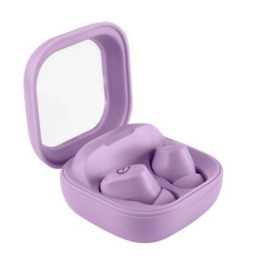 Audifono Inalambrico Easy Line Florela TWS con ventana modelo EL-995548 color Morado