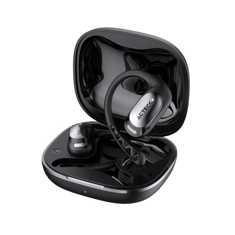 Audifonos Acteck TWS Bluetooth Flow Open EF700 negro 5.4 AC-945929