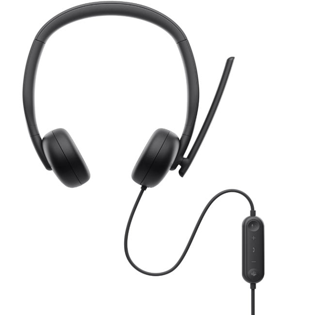 Audifonos Dell WH302 c/microfono alambricos USB Negro