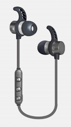 AUDIFONOS GINGA MANOS LIBRES GRIS BLUETTOTH