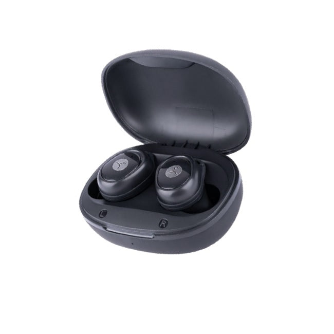 Audifonos Techzone TWS NOVA Bluetooth diseño ergonomico mini negro hasta 4hrs carga USB C