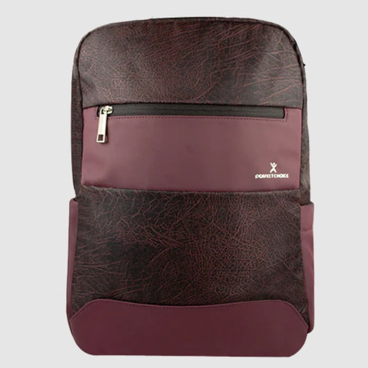 Mochila Perfect Choice para laptop 15.6 a 17 pulg Phenix modelo PC-084174 color Vino