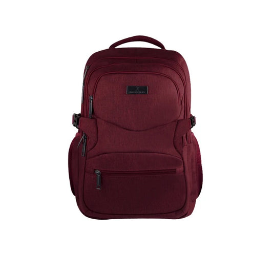 Mochila para Mujer Perfect Choice amplia para laptop múltiples compartimientos 15.6 a 17 Duty modelo PC-084495 color Rojo
