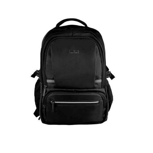 Mochila Perfect Choice laptop 15.6 pulg a 17 pulg múltiples compartimentos Forter color Negro