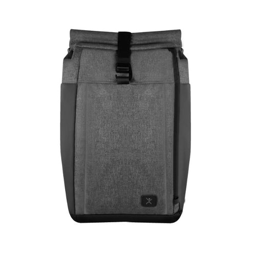 Mochila Perfect Choice ejecutiva expandible y espaciosa para laptop Nessara compartibilidad laptop 15.6 modelo PC-084693 color Gris
