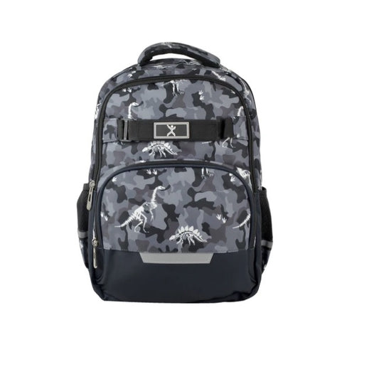 Mochila escolar Perfect Choice para niños Arcade diseño de Dinosaurios modelo PC-085164