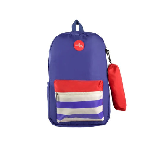 Mochila escolar Perfect Choice para niños Groovy modelo PC-085324 color Azul