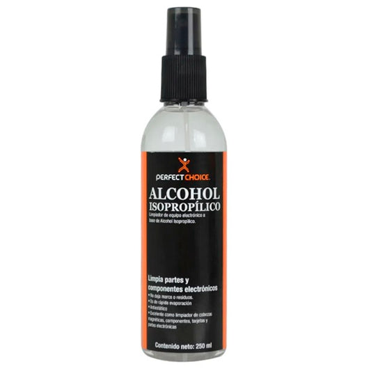 Alcohol isopropilico Perfect Choice 250ml modelo PC-034087