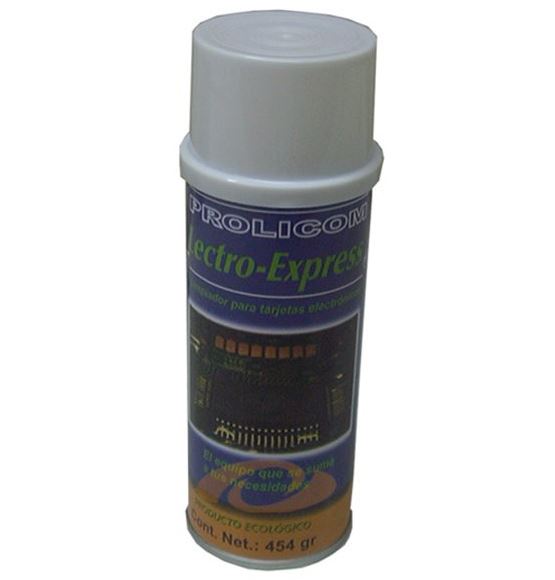 Limpiador de circuitos Prolicom Lectro Express 454g para tarjetas electronicas