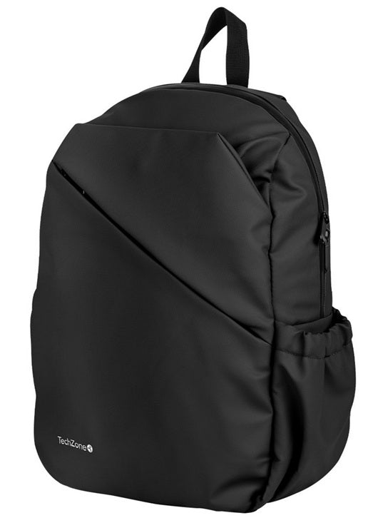 Mochila Techzone Style para portatil 16p Negro Exterior y Forro 100% Poliester 44 x 30 x 14 cm