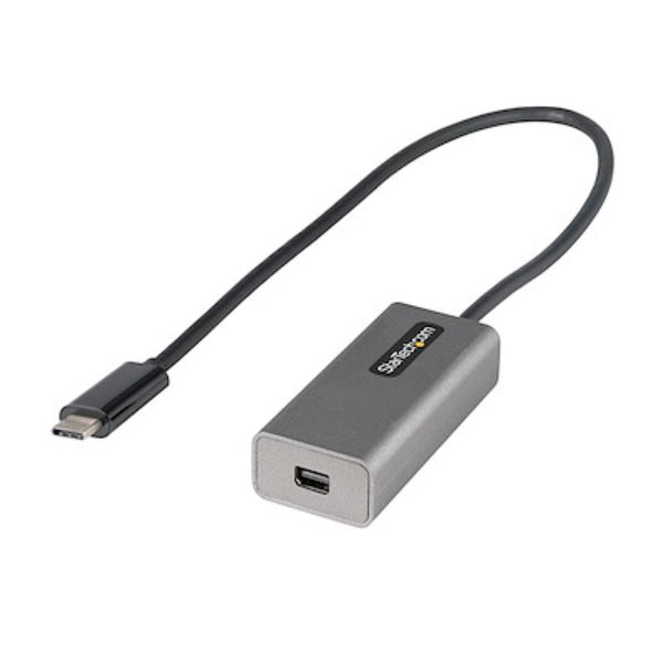 Adaptador StarTech USB Tipo-C a Mini DisplayPort Convertidor de Video USB Tipo-C a mDP/Mini DP 4K 60 Hz Blanco Cable de 30cm