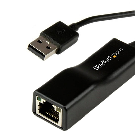 Adaptador StarTech de Red Externo USB 2.0 de Red Fast Ethernet 10/100 Tarjeta Madreps