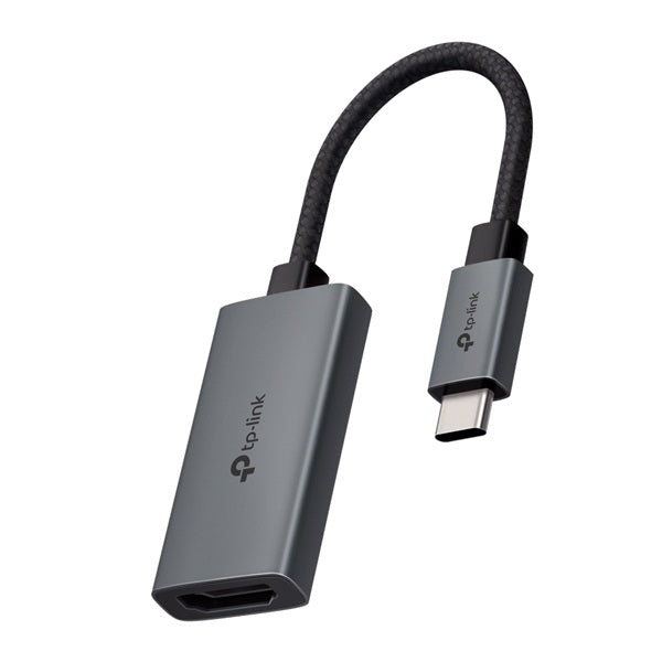 Adaptador TP-Link UA520C de USB-C a HDMI 4K 60Hz plug and play compatible MacOS/ Windows/ iPadOS/ iOS/ Android/ Linux OS