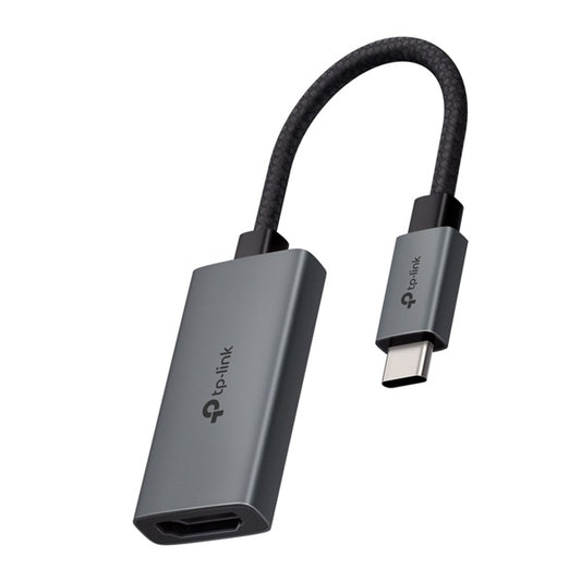 Adaptador TP-Link UA520C de USB-C a HDMI 4K 60Hz plug and play compatible MacOS/ Windows/ iPadOS/ iOS/ Android/ Linux OS