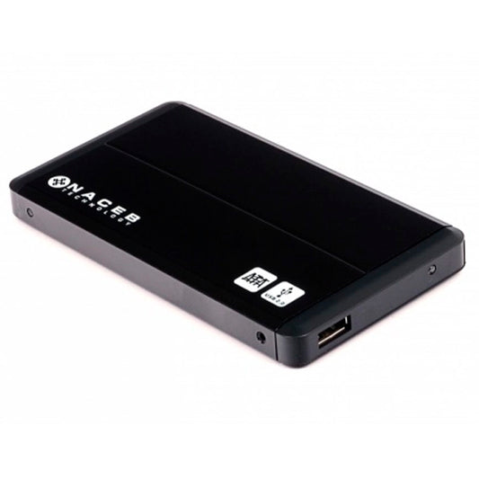 Gabinete Naceb para Disco duro 2.5 SATA modelo NA-280 color Negro