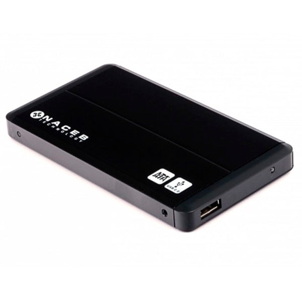 Gabinete Naceb para Disco duro 2.5 pulg SATA 2.0 modelo NA-280 color Negro