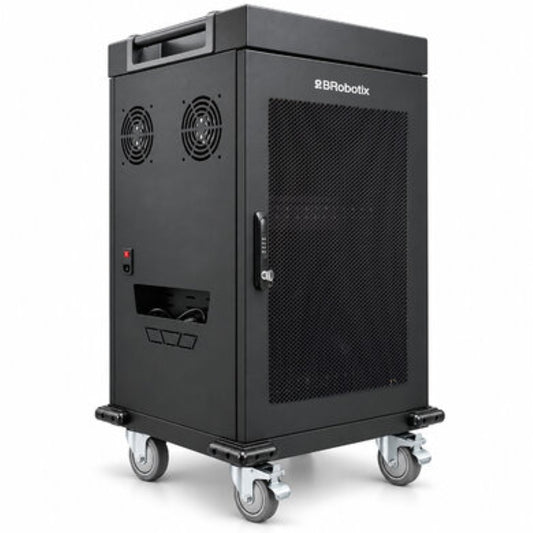 Estacion de carga Brobotix USB-C y USB-A 6008324 de 900W con 30 puertos OPEN BOX