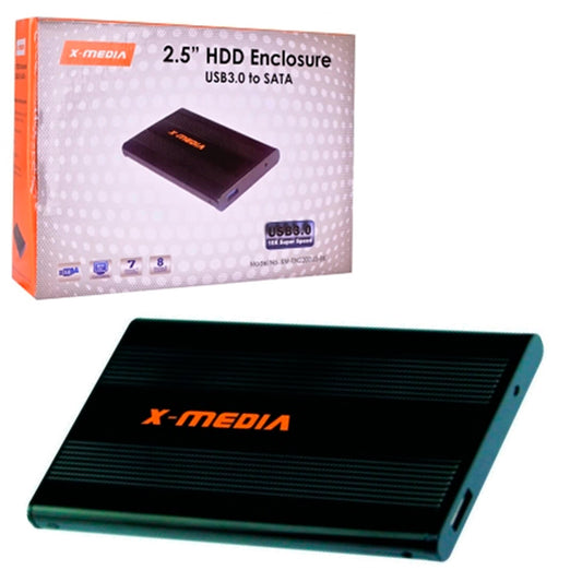 Kit p/crear HD 2.5 externo USB S-ATA negro X-Media EN-2200-BK