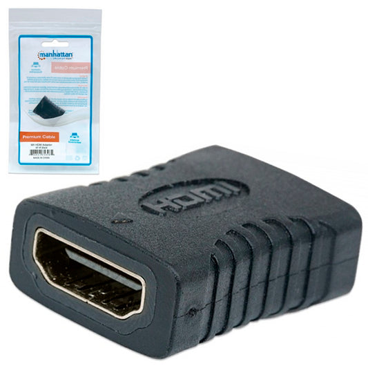 COPLE MANHATTAN HDMI A HEMBRA A HEMBRA CONEXIÓN RECTA