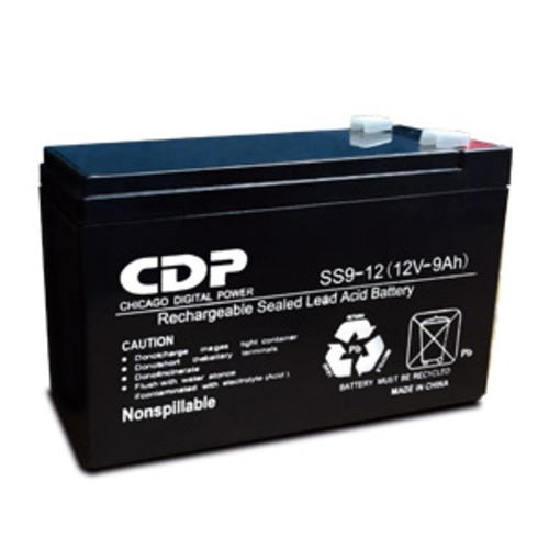 Batería CDP B-12/9 sellada de repuesto para No Break LSB 12V/9AH medidad 151x65x100mm