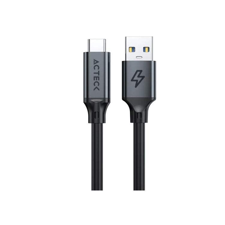 Cable Acteck de 1m 10Gbps 60W USB A-USB C Lynx Plus CC530-2 Power Delivery titanio AC-945172