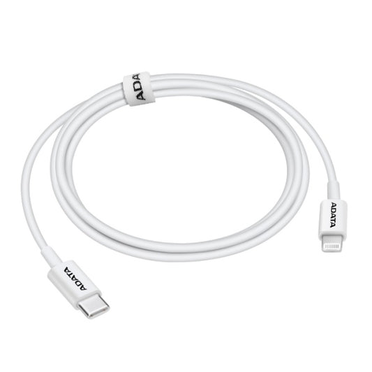 Cable ADATA USB C a Lightning (Iphone) 1m blanco AMFICPL-1M-CWH