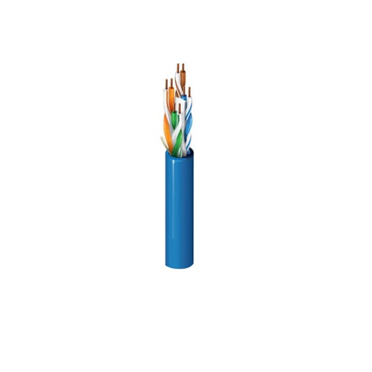 BOBINA BELDEN CABLE UTP CAT6E USO INTERIOR NEGRA 2412 010A1000 305 MTS 100% COBRE 23AWGRISER 1000FT ESPECIAL PARA INSTALACIONES
