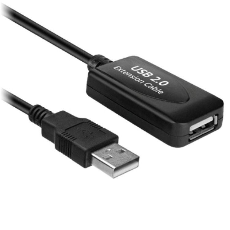 Cable Brobotix USB Negro V2.0 extension activa de 15m 372782 Negro