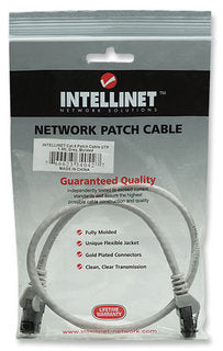 Cable Patch Intellinet CAT 6 50cm (1.5F) Gris