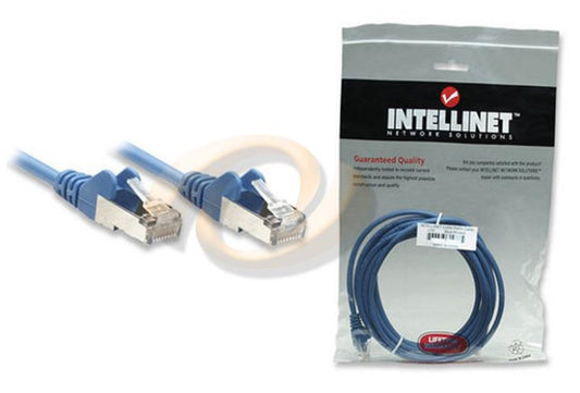 Cable Patch Intellinet CAT 6 50cm Azul