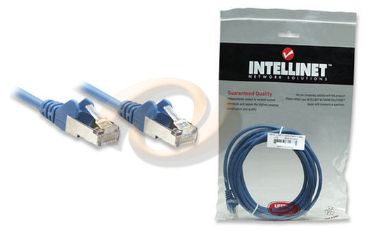 CABLE PATCH INTELLINET CAT 6 7.6M AZUL