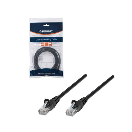Cable Patch Intellinet CAT 6 5m Negro