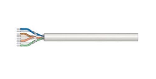 Bobina Intellinet CAT 5e 100m Gris CCA Multifilar Aluminio recubierto de cobre