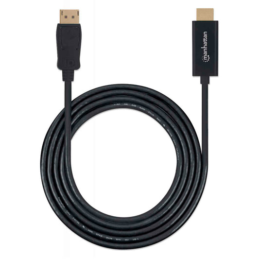 Cable Manhattan DisplayPort a HDMI 1m 1080P Negro