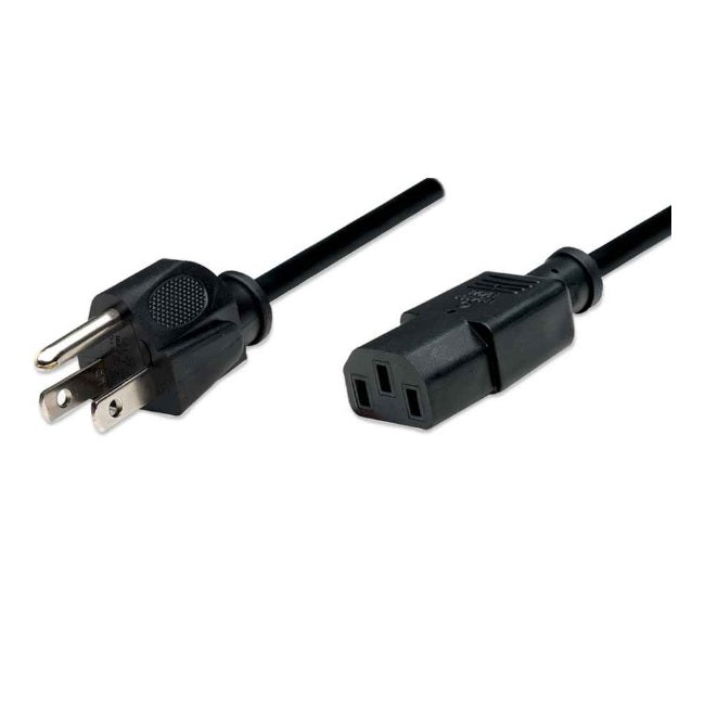 Cable Manhattan de corriente 1.8m para monitor o computadora